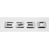Car Tail Letter Number Emblem Sticker Rear Trunk Badge Decal for Mercedes Benz E Class E53 E55 E63 E200 E220 E230 E240 E250 E260 EIA4
