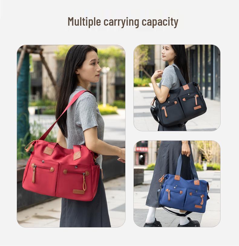 Unisex Large Capacity Travel Backpack with Wet/Dry Separation, Convertible Messenger, Shoulder, and Crossbody Bag.