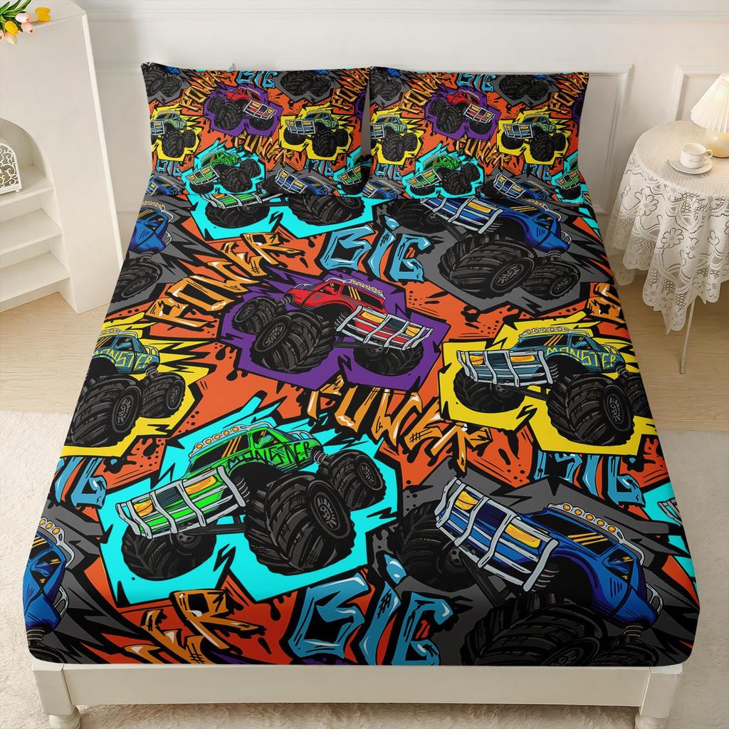 Простыня с рисунком личности для геймпада, трехкомпонентная, с цифровой печатью, трехкомпонентная простыня, детская, взрослая