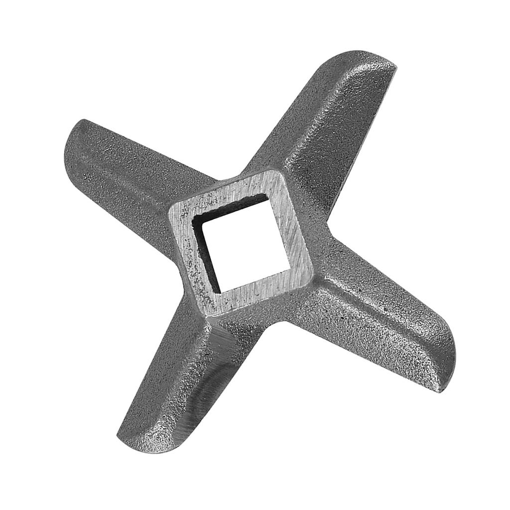 Крестообразный профессиональный стальной кухонный нож для мясорубки, часть резака для мясорубки