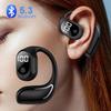 Wireless Bluetooth 5.3 Headphone Ear Hook Earphone HiFi Stereo Noise Reduction Headset Waterproof Earbud
