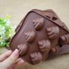 New 15 Lattices Shit Faeces Shape Food Grade Silicone Cake Mold