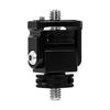 Fluid Head Pan Tilt Monitor Holder Mount Rod Clamp Small Mini Tripod for Mirrorless