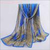 Fashion Women Chiffon Scarf Polyester Print Autumn Summer Pattern Silk Scarves Shawl