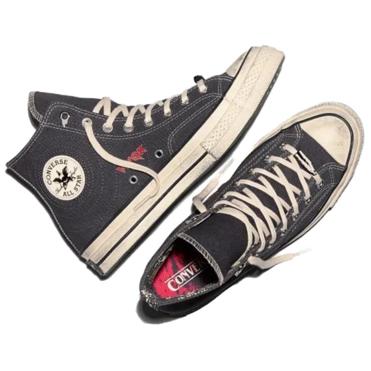 Кеды унисекс Stranger Things x Converse Chuck 70 Hi Magnet Синий Черный Томатный A17933C