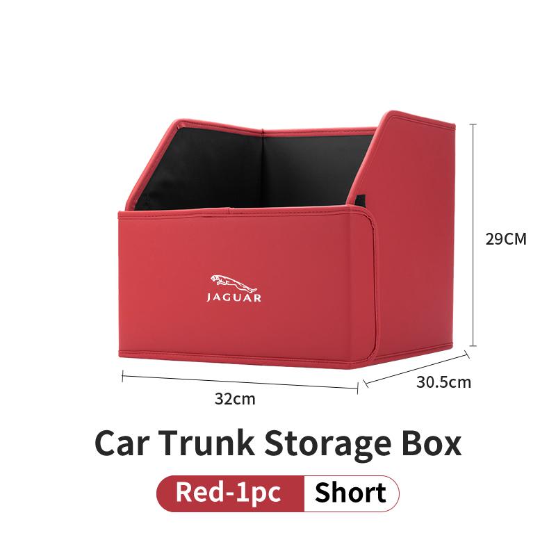 Car Trunk Organizer Tools Storage Box Tidying Case Accessories For Jaguar XF XJ XFR XKR S-Type F-Type X-Type F-Pace I-Pace E-Pac SS1