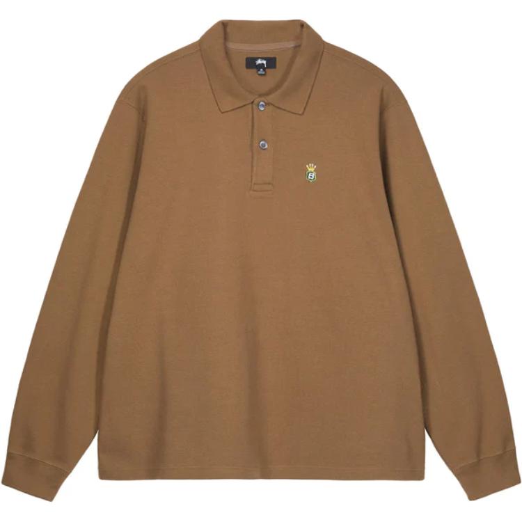 Stussy Long Sleeve Rib Polo 1140311