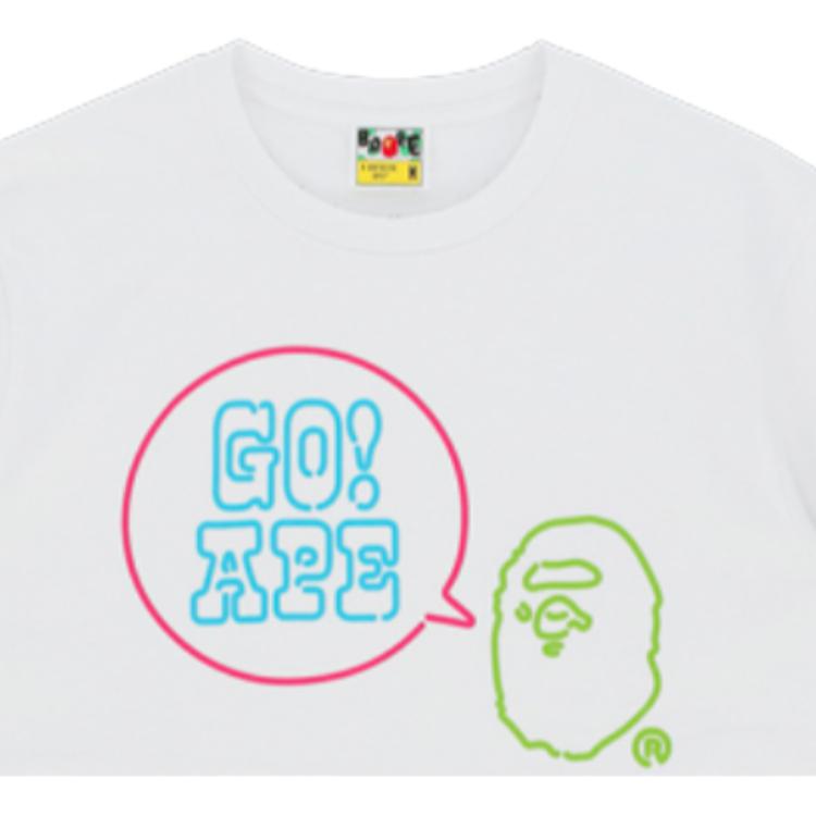 A BATHING APE T-Shirts Men's Crew Neck Moderate 1G30110079
