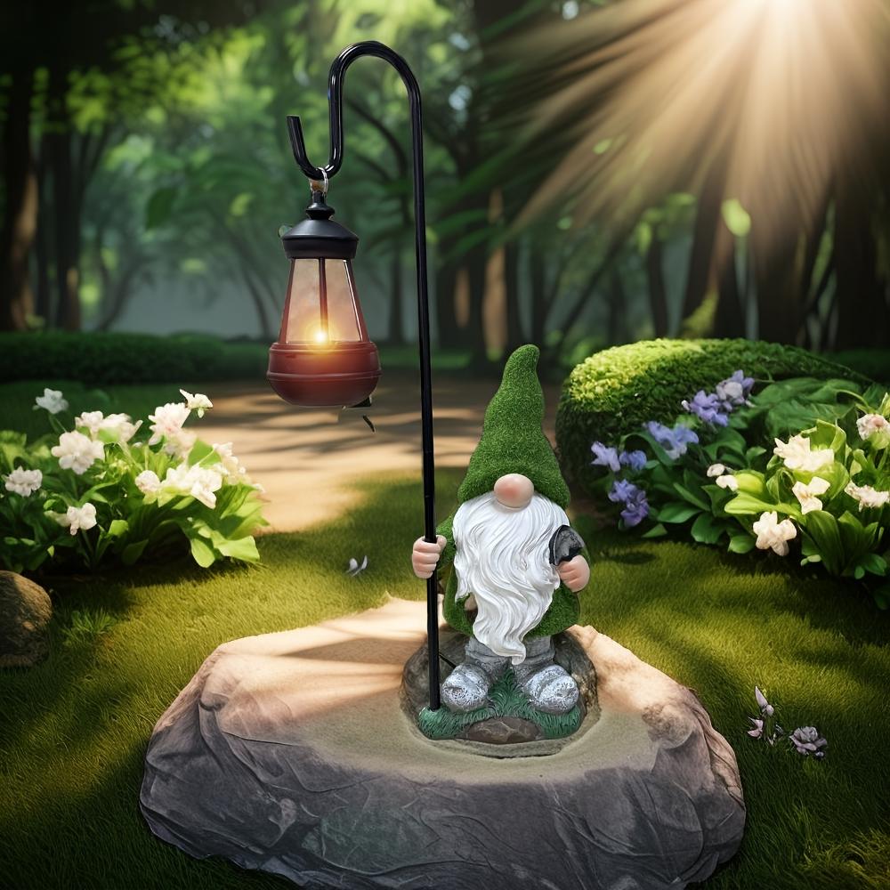 Simple Outdoor Creative Cute Elf Resin Decorative Arrangement Ornaments Garden Landscaping Handicrafts Luminous