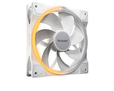Be quiet Вентилятор для корпуса LIGHT WINGS 140мм PWM Реверсивный БЕЛЫЙ 1300 об/мин (Продукция авторизованного японского дистрибьютора) BL135 LGT-WNG140PWMRVSWH