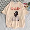Kendrick Lamar Top Tees Teen Korean Clothes Aesthetic Harajuku  Trendy Streetwear Shirt Graphic 2000s Women Hip Hop Gothic