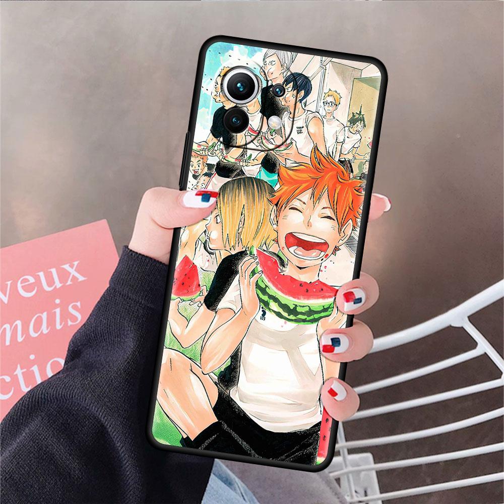 Хайкю!! Чехол с рисунком аниме для Xiaomi Mi 11 Lite 5G NE 11T Pro 10T 9T Note 10 12 12X 12S, ультрамягкий силиконовый чехол для телефона