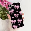 For Apple iPhone 15 Plus Case iPhone15 Pro Luxury Flowers Butterfly Painted Cover Soft Silicone Case For iPhone 15 Pro Max Shell