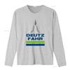 Deutz Fahr Logo Print T Shirt for Men Stylish and Comfortable  vintage Washed graphic Slightly Unisex Versatile homme Casual
