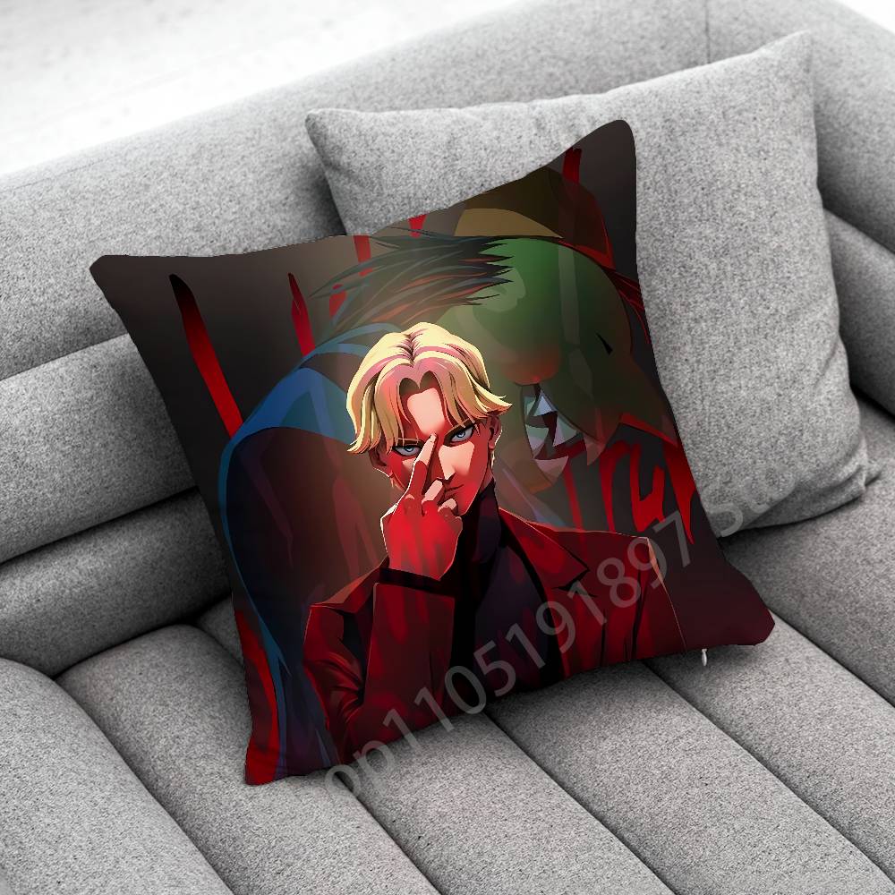 Чехол для декоративной подушки Манга Йохан Либерт M-Monster Для 50x50см 30x30см 55x55см 45x45см 40x40см Квадратный чехол для подушки на кровать
