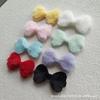 6,5x3,7 см Плюшевая бабочка DIY Аксессуар для волос и Держатель для значка F279