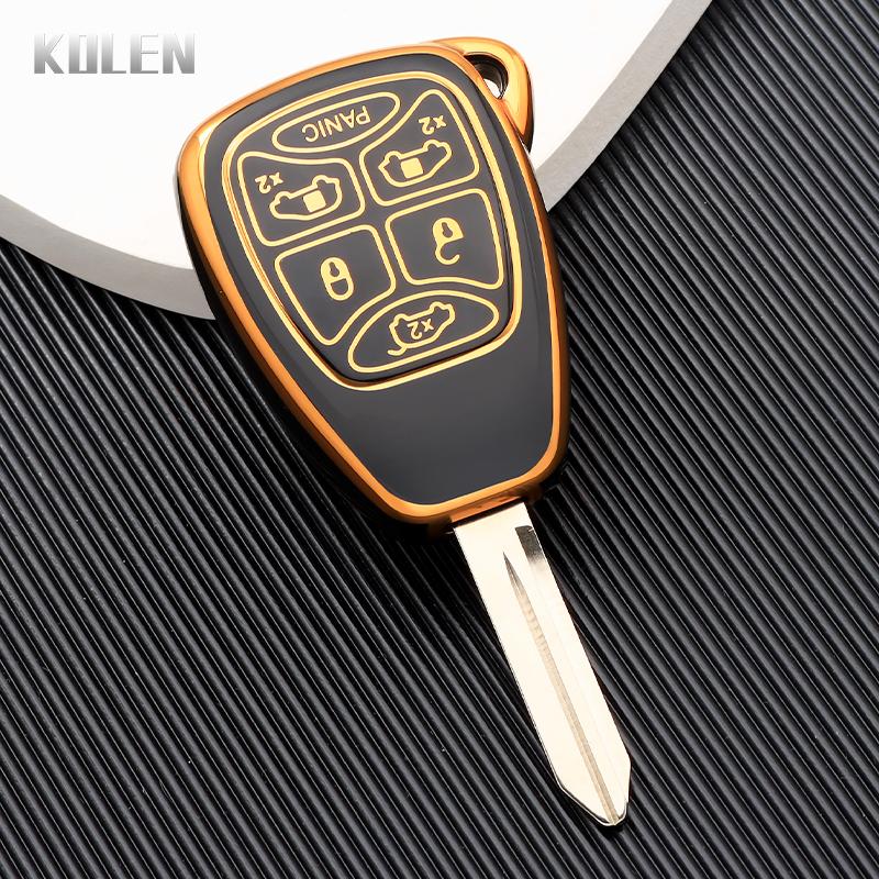 Новый ТПУ Чехол-Оболочка для Автомобильного Ключа Для Chrysler 300 Pt Cruiser Sebring Dodge Caliber Nitro Jcuv Для Jeep Compass Liberty Compass