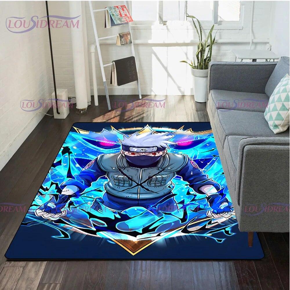 Креативный ковер с принтом N-Naruto, коврик для йоги, нескользящий ковер, коврик для ванной, напольный коврик, коврик для гостиной, подарок на день рождения