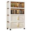Многослойный складной шкаф для хранения для малышей и детей - Пластиковый гардероб и полка для закусок, не требующие установки
