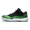 Jordan 11 Ретро Низкие Зеленые Змеиная Кожа 528895-033