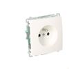 Single socket with grounding and shutters BMGZ1Z.01/11 Basic module bi