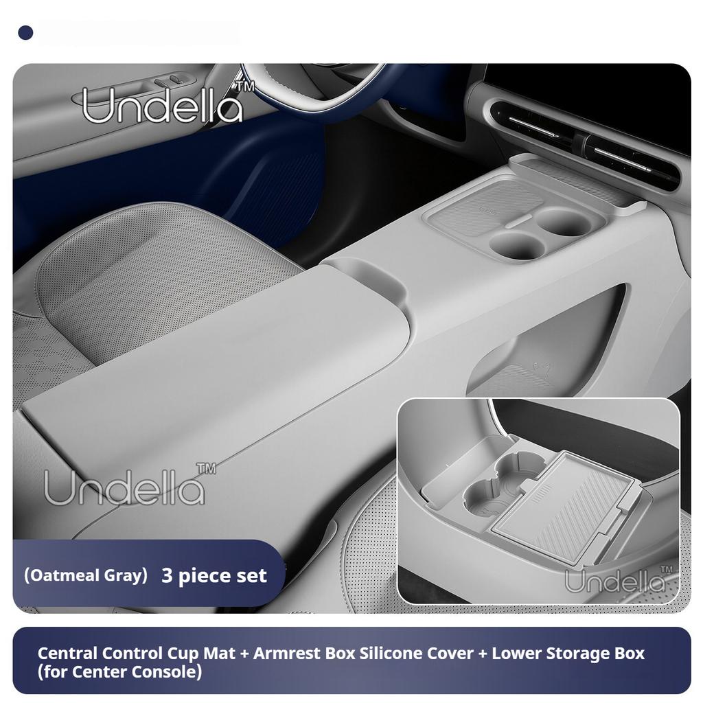 For Leapmotor B03X 2026 2027 Car Storage Box Center Console Armrest Hidden Box Cup Holder Organizer Interior Cover Accessories