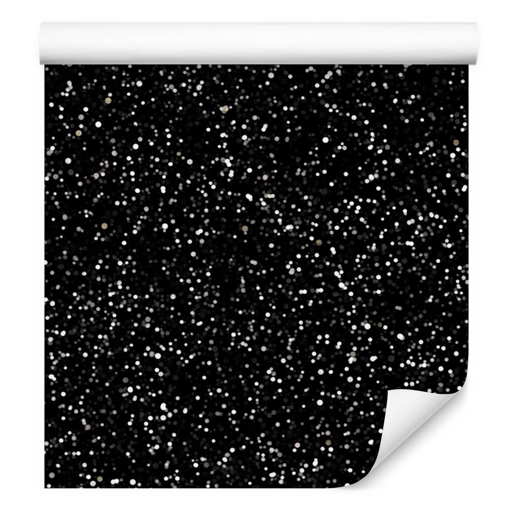 Black glitter wallpaper black and graphite for living room and bedroom 50x1000