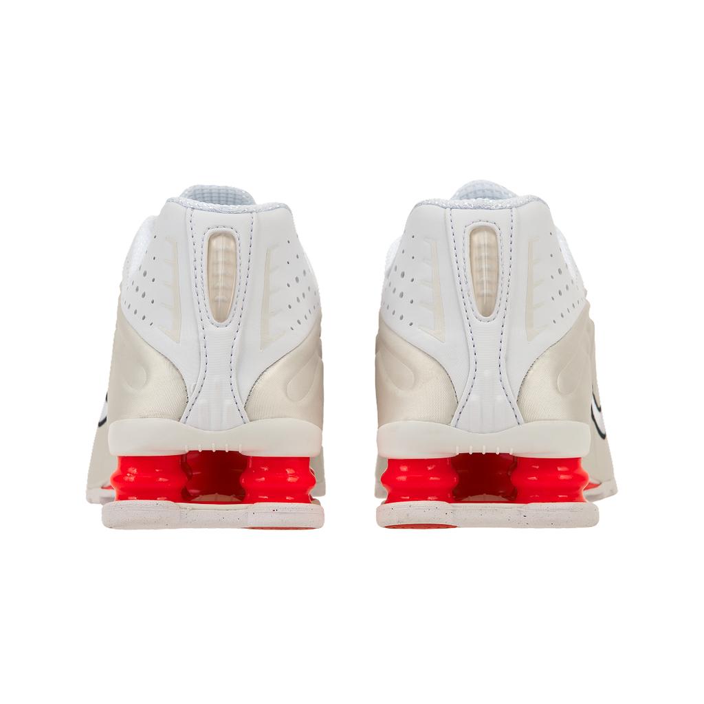 Nike Shox R4 Phantom Picante красные женские кроссовки кремово-белые AR3565-103