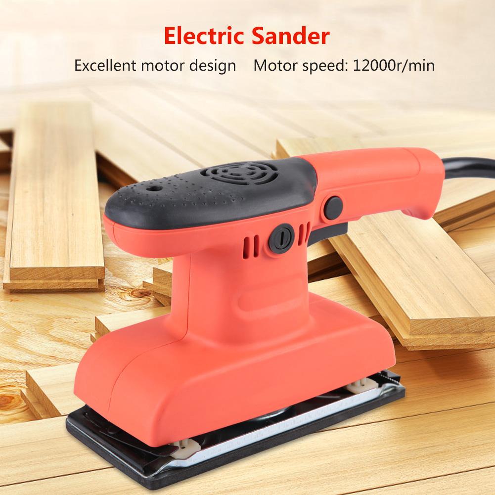 50 Гц Полировальная машина для дерева Электрическая шлифовальная машина Металлическая шлифовальная машина Инструмент для шлифовки стен 12000 об/мин