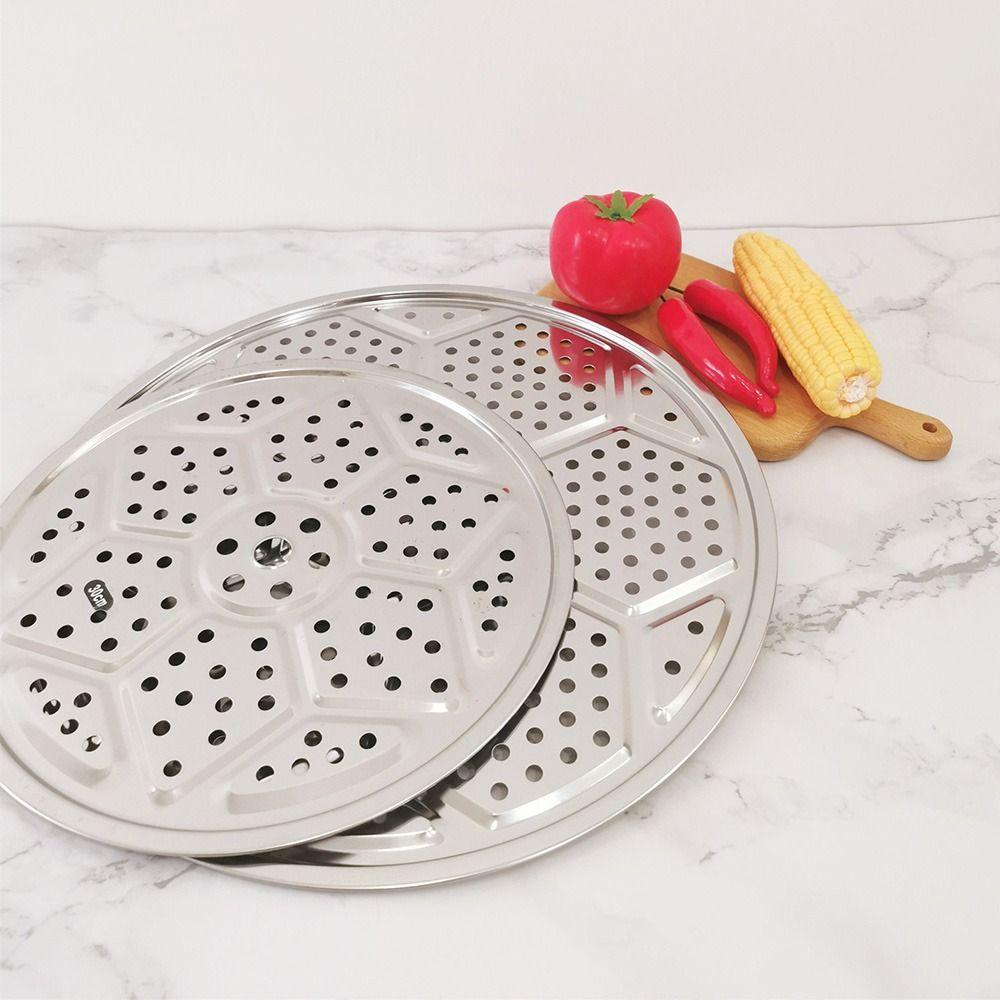 Steel Kitchen Accessories Pressure Cooker Steamer Shelf Steamer Rack Pot Steaming Cookware