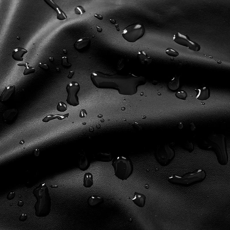 Кожаный чехол на стул Водонепроницаемый, Маслостойкий и Нескользящий чехол на стул Домашний Однотонный Утолщенный чехол на обеденный стул