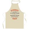 Tablier De Cuisine - Un Radiologue Aussi Génial - Coton Résistant - Impression Bretagne - Liens Ajustables