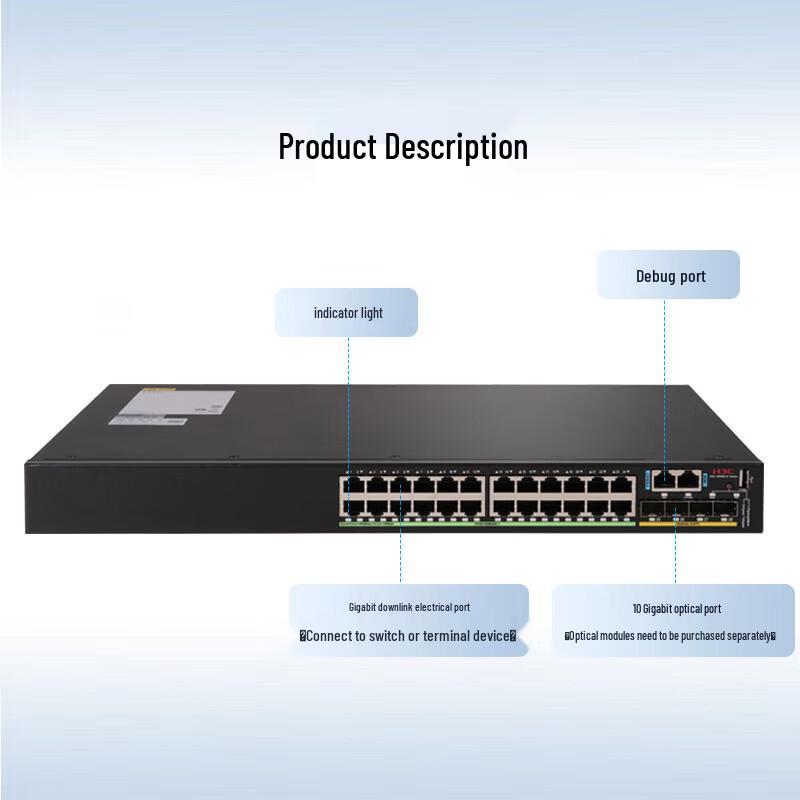 H3C S5560-28S-EI-G Layer 3 Managed Core Switch