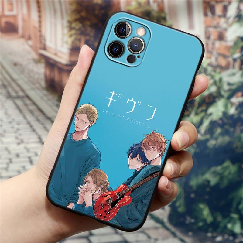 Чехол для телефона с героями мультфильмов «GIVEN Japan Anime Give Back» для Apple iPhone 14 13 12 11 Pro Max 8 7 SE 2020 2022 XR XS Mini Plus, чехол