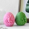 1PC Eggs Stereoscopic Bunny Eggs Holiday Vibes Silicone Moulds Home Decor Plaster Handmade Moulds Easter Scented Candles