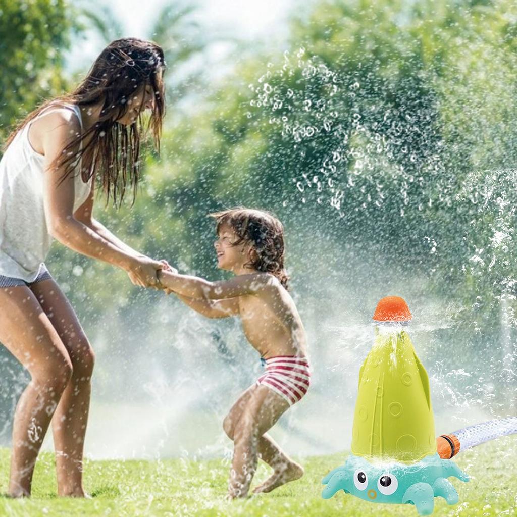 Ракетный разбрызгиватель, разбрызгиватель с подъемным механизмом, детская игрушка для улицы