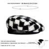 Lattice Beret Hat Fashion Slyte Winter Autumn for Women Retro Berets Cap Painter Hats Leisure Berets Caps