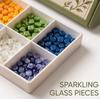Cottage Garden Mosaic DIY Kit Glass Mosaic Craft Kit for Adults  Beginners Handmade Flower Garden Art Home Decor Handcraft Gift for Women/Seven