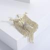Luxury Temperament Fringed Corsage Creative Clothing Pendant Accessories Personalized Elegance Brooch Pin