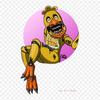 Five Nights At Freddy'S Chica The Chicken Five Nights Iron On Heat Transfer Printing Vinyl Patches Sticker for Clothes DIY Appliques Washable Patches