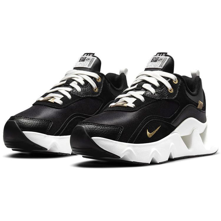 Nike Женские кроссовки RYZ 365 2 Дизайн Серены Уильямс Черный с металлическим золотом DJ1518-001