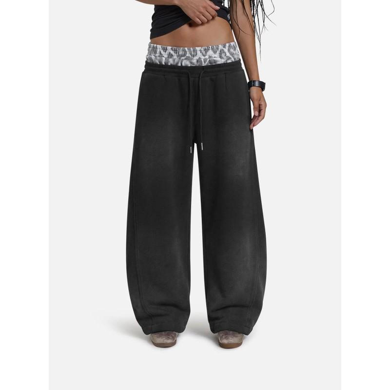 Mens Loose Straight Leg Sweatpants - 2026 Streetwear Casual Trousers