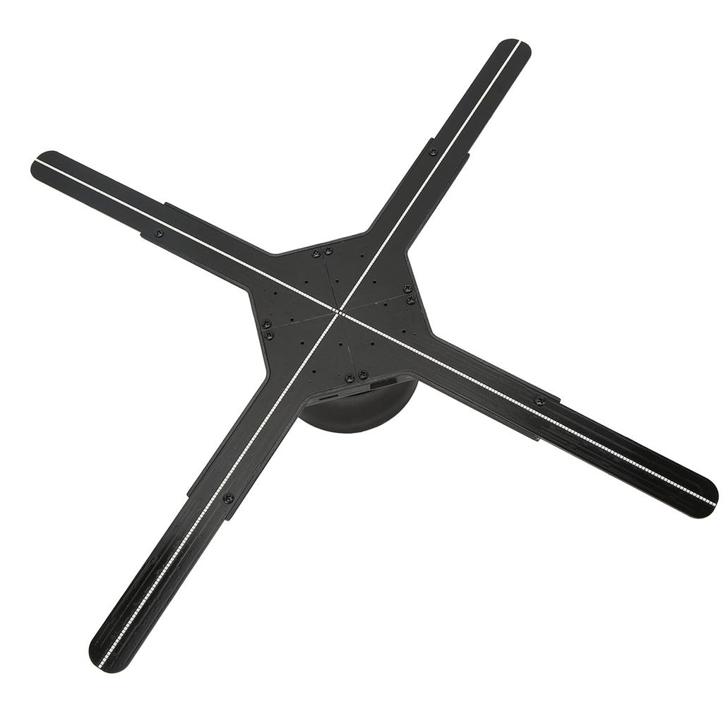 50cm 3D Holographic Advertising Projector Naked Eye Holographic Projection Fan for Shop Bar Party