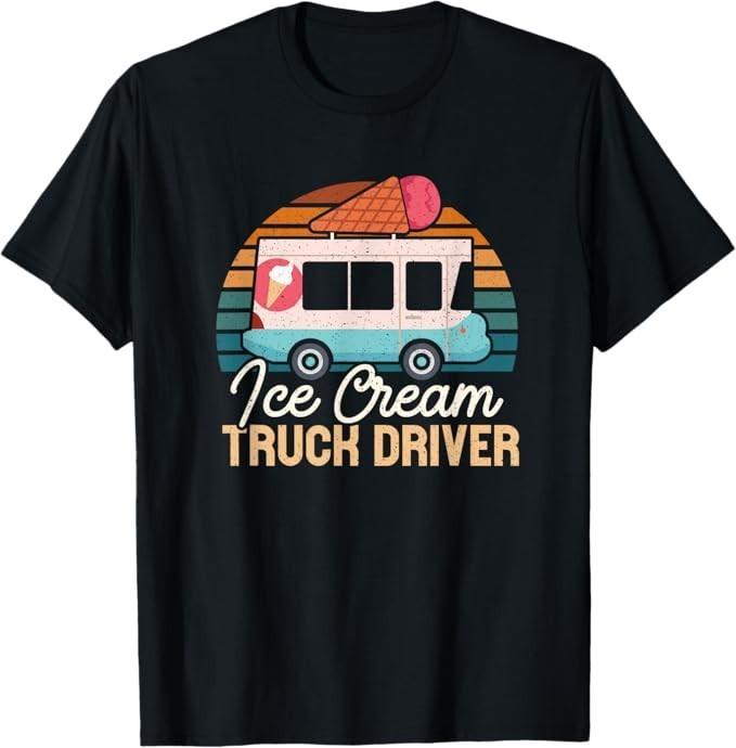 Ice Cream Truck Driver Summer Popsicle Lover Sweet Tooth Gift Unisex T-Shirt
