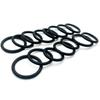 20Pcs CS 2.4mm OD 6mm~32mm NBR Nitrile Rubber O-Ring Assortment Set Oil Proof Seal Rings for Air Compressors, Pumps and Valves