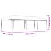 Party Tent 4 x 9 m White