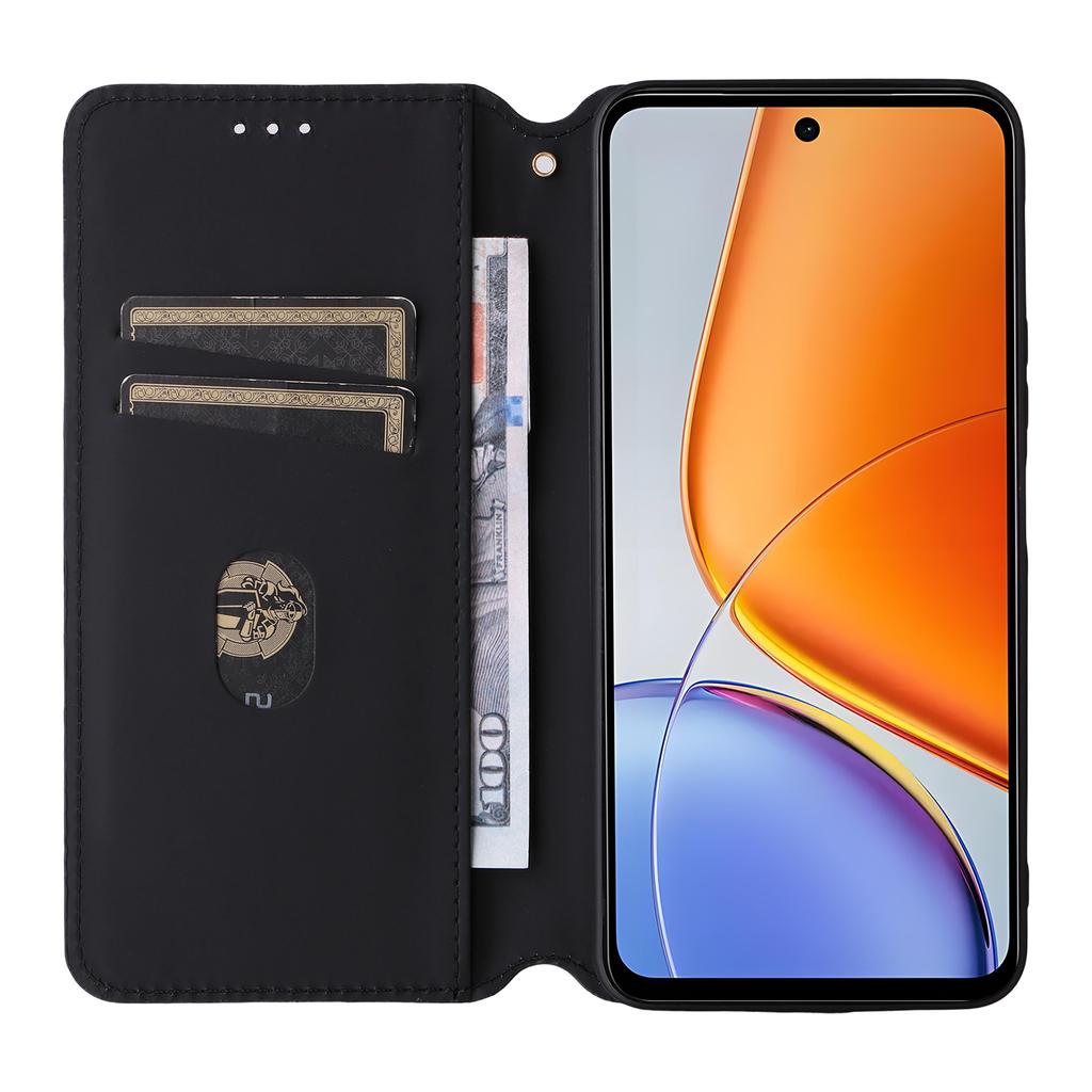 Для vivo Y39 5G/Y300i 5G Чехол-кошелек из кожи с ромбовидным тиснением, чехол для телефона