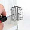 Butterfly Spring Loaded Hinges Stainless Steel Door Closer Hinge Self Closing Hinge  Wooden door