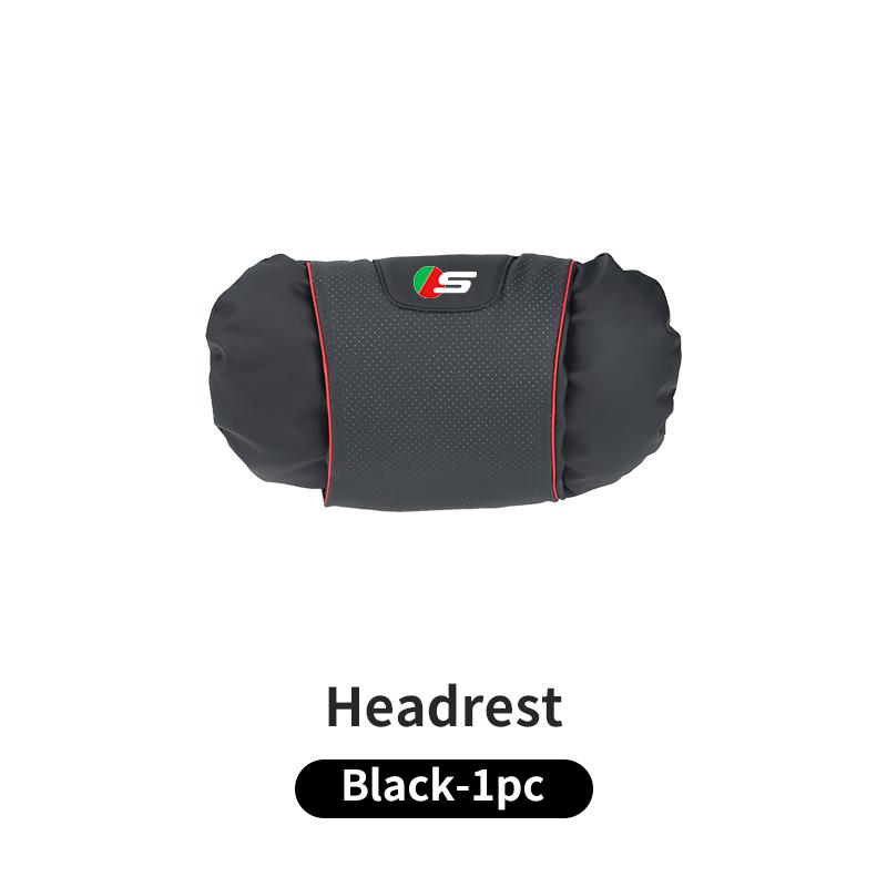 Car Seat Headrest Lumbar Support Neck Pillow Waist Cushion Backrest For Jaguar XF XJ XFR XKR X-Type F-Pace I-Pace S-Type F-Type NN52