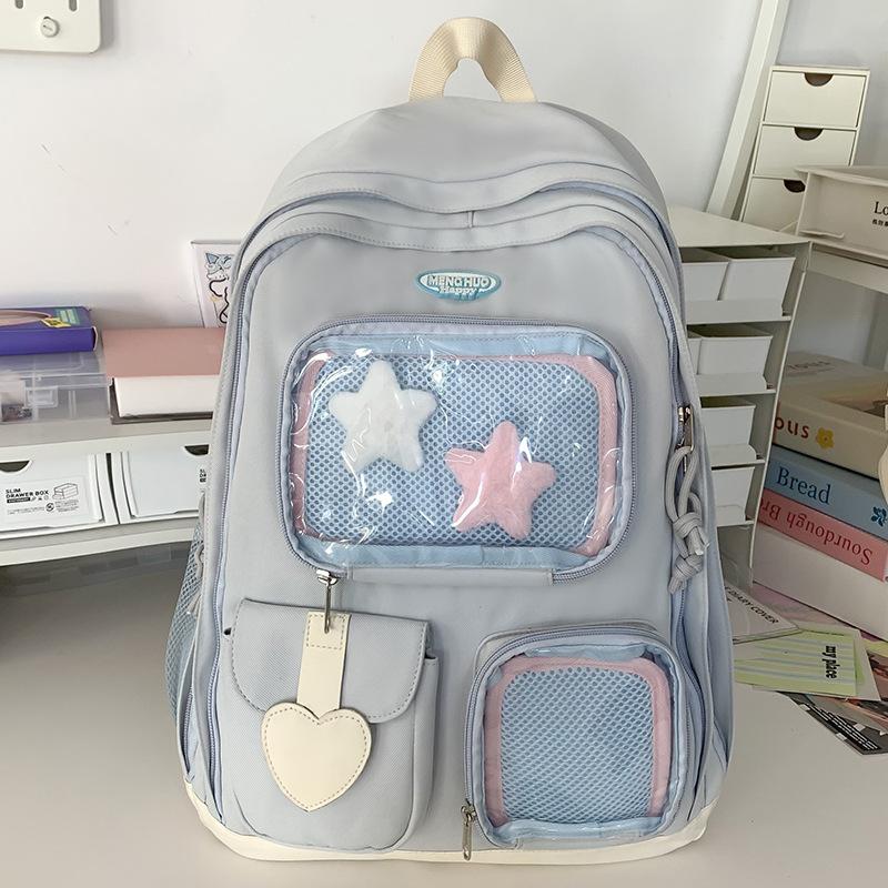 Children's Schoolbag, Girls, Primary School Students, Junior High School Students, Large-capacity Two-piece Backpack